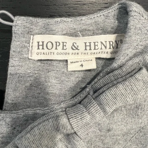 Hope & Henry Gray Dress - Picture 2 of 2